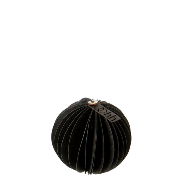 Paper Xmas Ball, Black
