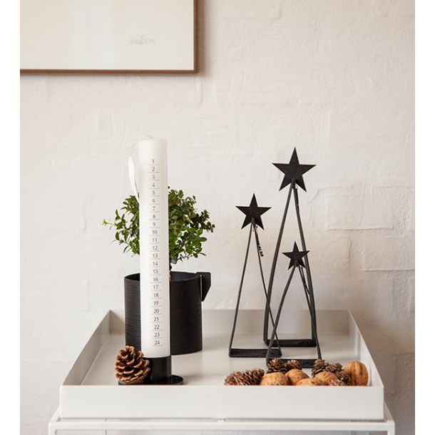 Eco-felt Triangle trer, White