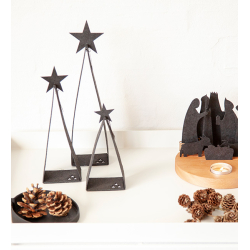 Eco-felt Triangle trer, White