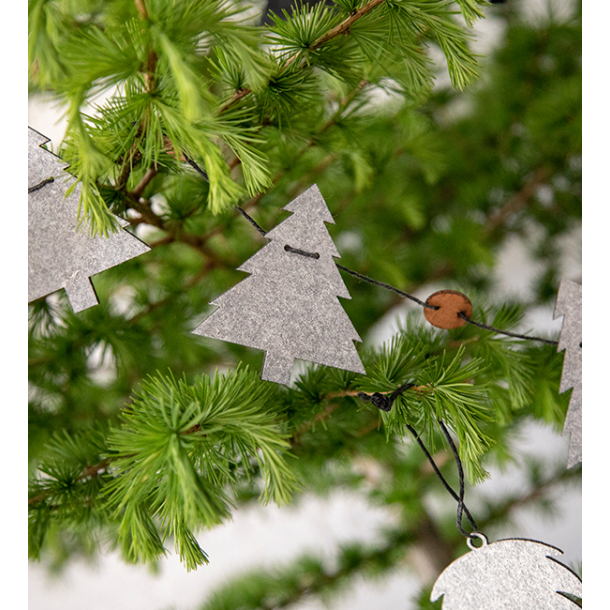 Xmas Strings Stars Black