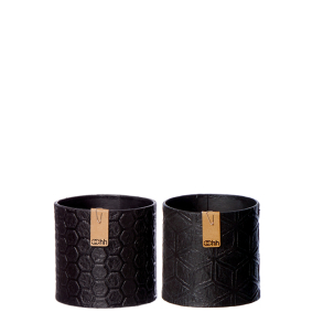 Zero Waste Graphic papirspotte, Black