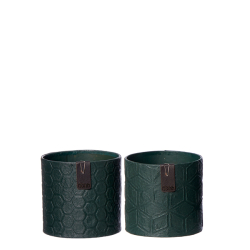 Zero Waste Graphic papirspotte, Dark Grn