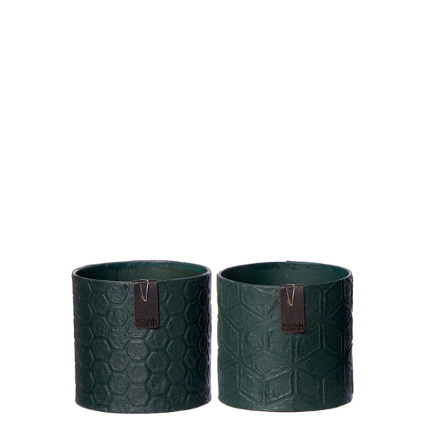 Zero Waste Graphic papirspotte, Dark Grn