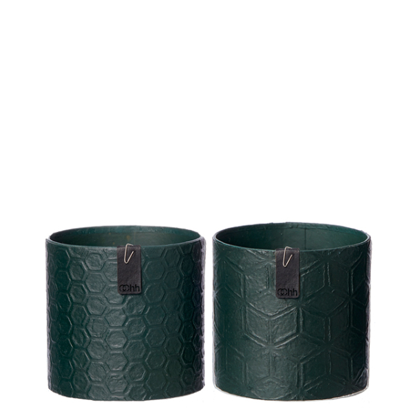 Zero Waste Graphic papirspotte, Dark Green