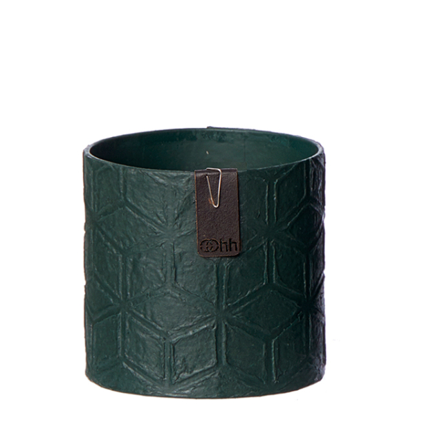 Zero Waste Graphic papirspotte, Dark Grn