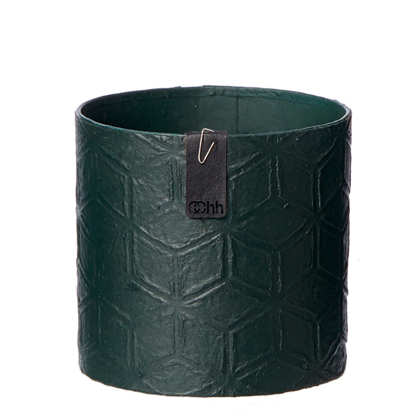 Zero Waste Graphic papirspotte, Dark Green