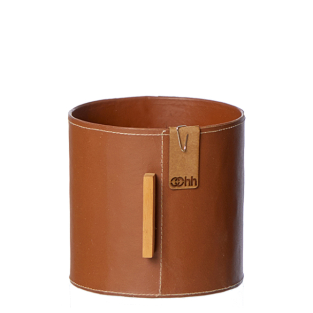 Helsinki potte med tr detalje, Cognac