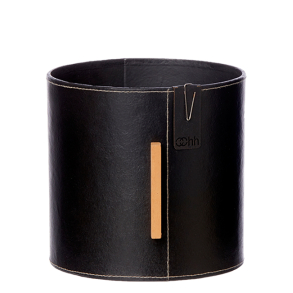 Helsinki potte med tr detalje, Black