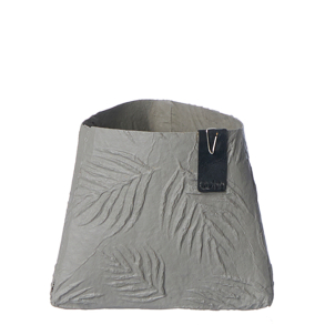 Leaf triangle potte, Taupe