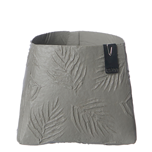 Leaf triangle potte, Taupe