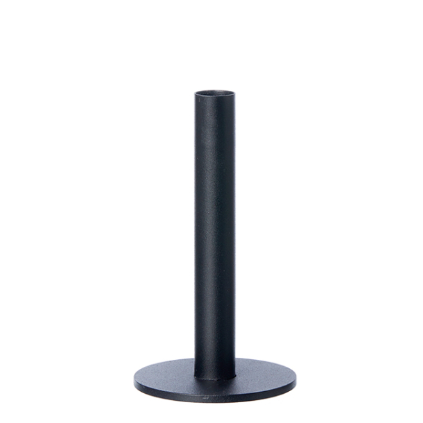 Taper candle holder, black