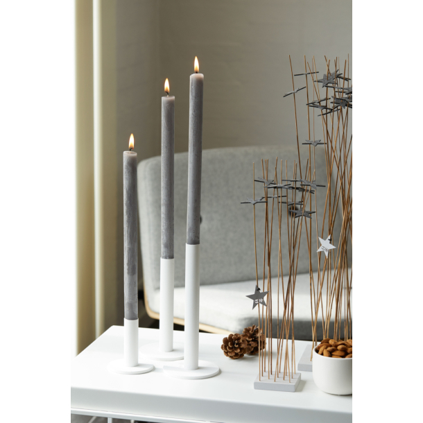 Vienna Taper candle holder, light brown