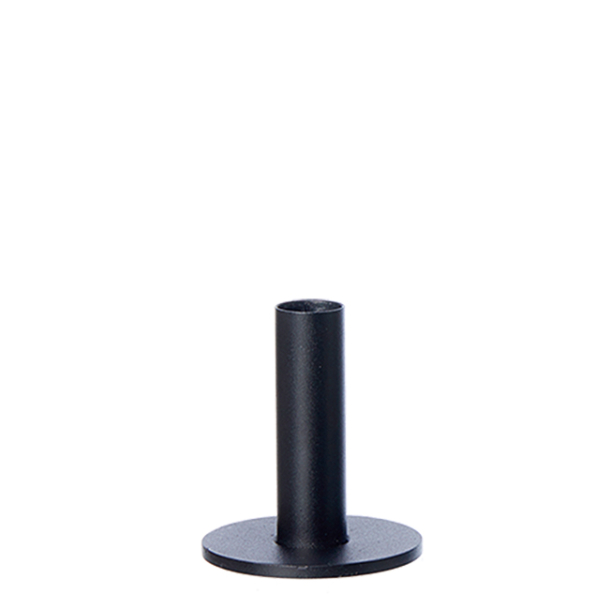 Taper candle holder, black