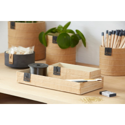 Set of 2 Milano Trays, Natural 