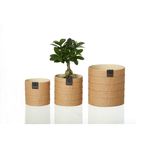 Milano Cylinder potte, Natural