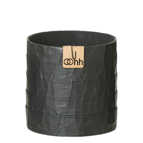 Milano Cylinder potte, Black