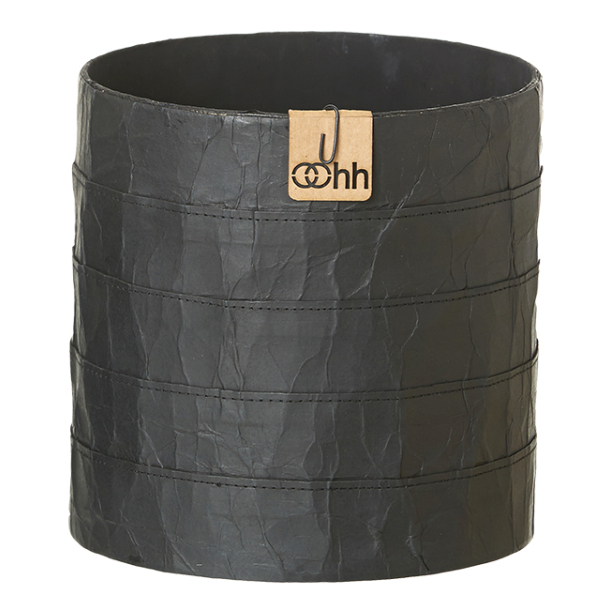 Milano Cylinder potte, Black