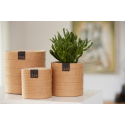 Milano Cylinder potte, Natural