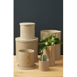 Rome Blomsterpotte, Lysebrun