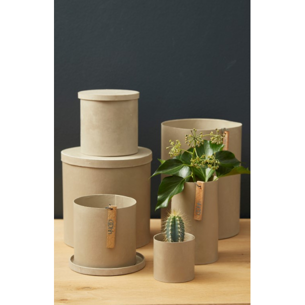 Rome Blomsterpotte, Lysebrun