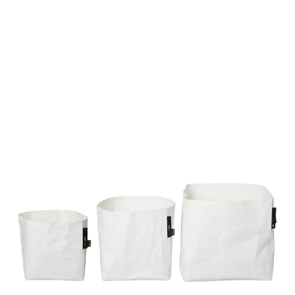 Oslo baskets, st med 3, White