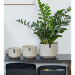 Alba blomsterpotte , Light Brown