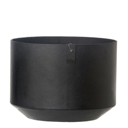 Alba blomsterpotte , Black