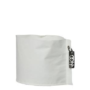 Flower bag potte White