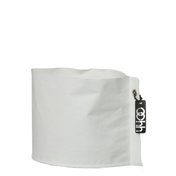 Flower bag potte White