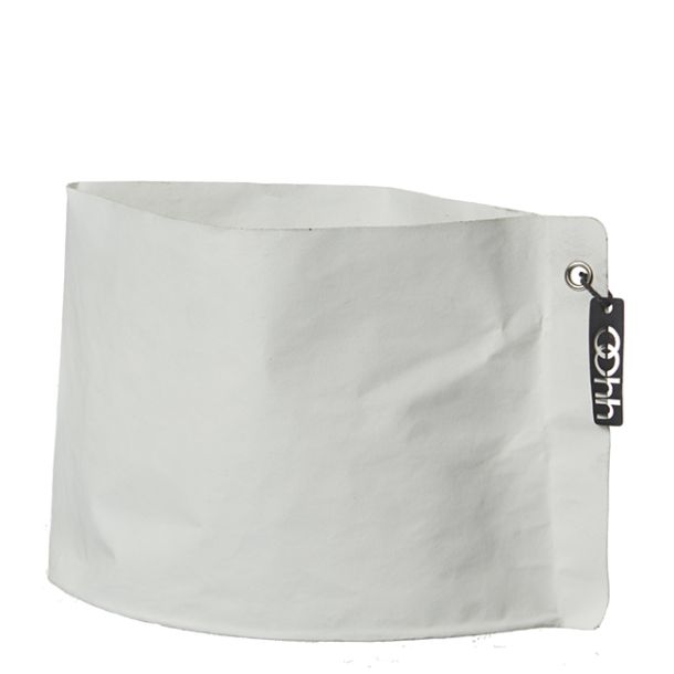 Flower bag potte White