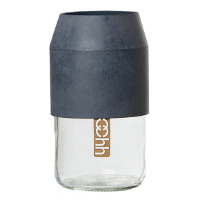 Flower Me vase, Petroleum