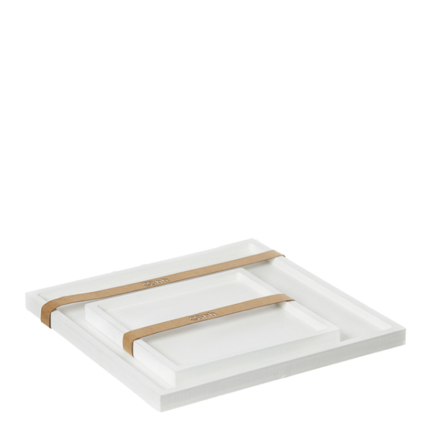 St med 2 Kvadratiske trbakker, White