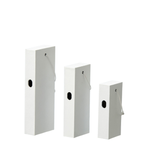 St m/3 Flower Boxes, White