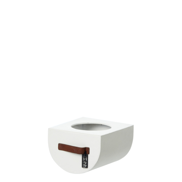 Kyoto arch mini pot, White