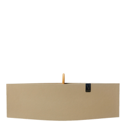 Venice Boat Vase, Light Brown