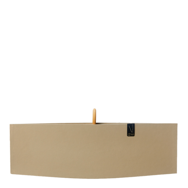 Venice Boat Vase, Light Brown