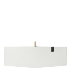 Venice Boat Vase, White