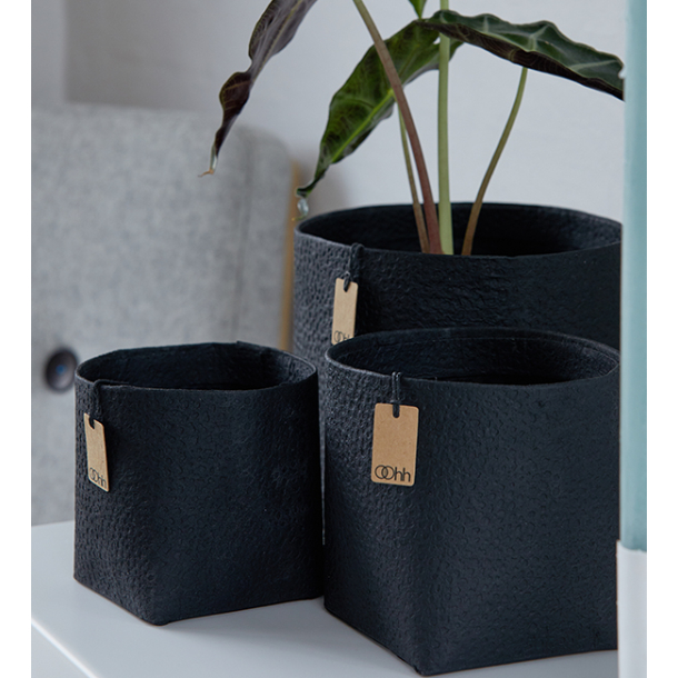 Madrid potte, Zero Waste, Black