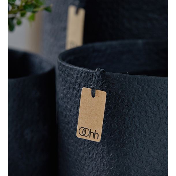 Madrid potte, Zero Waste, Black