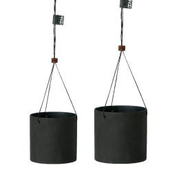 Tokyo Hanging pots, st med 2, Black