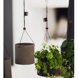 Tokyo Hanging pots, st med 2, Taupe