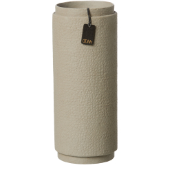 Madrid cylinder vase. Zero Waste, Lysebrun