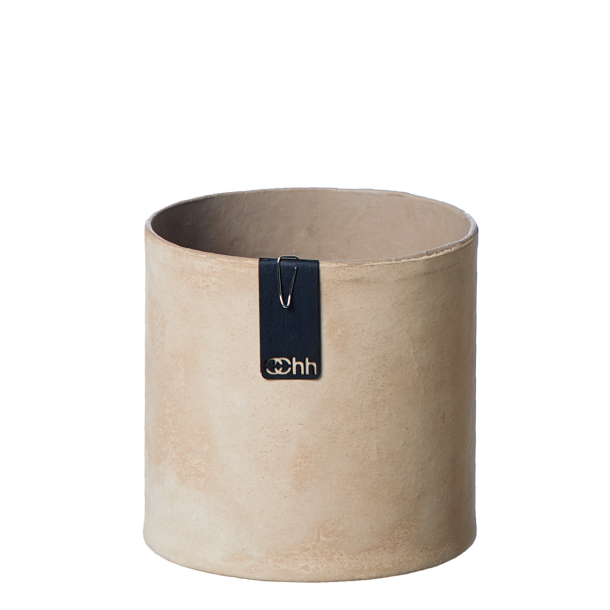 Tokyo cylinder Pot, Light Brown