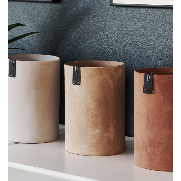 Tokyo cylinder vase, Light Brown