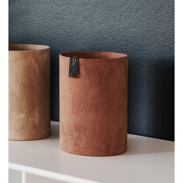 Tokyo cylinder vase, Rustic Brown