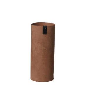 Tokyo cylinder vase, Rustic Brown