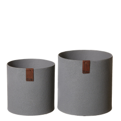 St af 2 Dune XL vase, Pure Gr