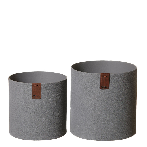 St af 2 Dune XL vase, Pure Gr