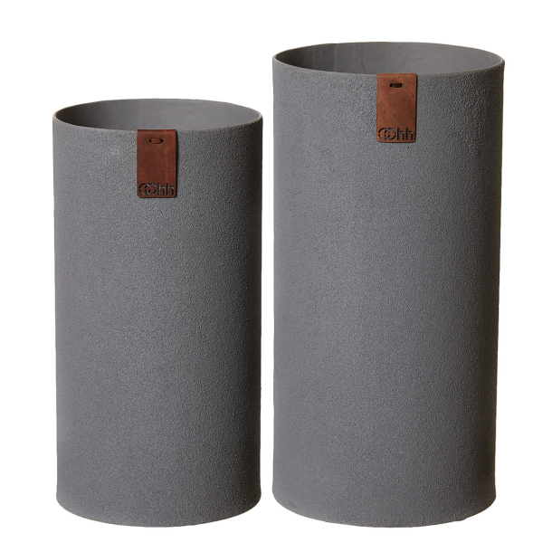 St af 2 Dune XL vase, Pure Gr