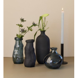 Barcelona vase, Mat Sort